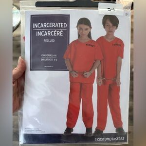 Incarcerated Kids Costume - Orange